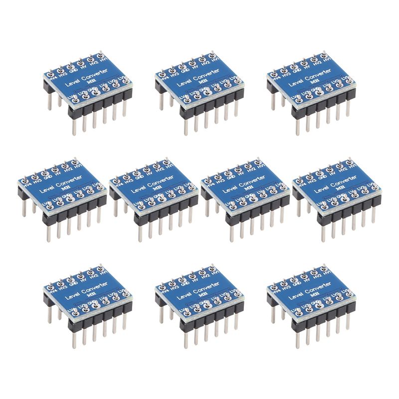 Level Shifter 3.3V - FULL-10Pcs 4 Channel IIC I2C Logic