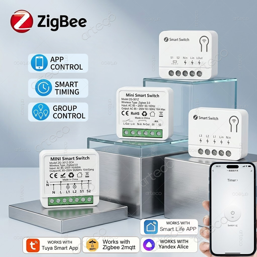 Tuya Zigbee Mini DIY Smart Swi - Smart Home Automation Diy review and price