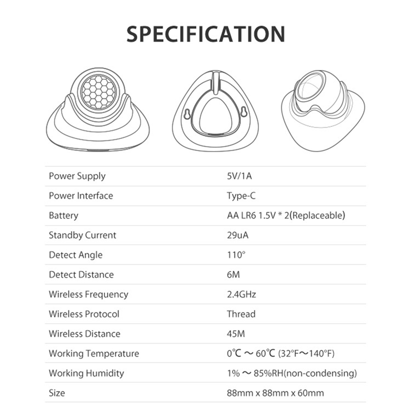 FEDI-Matter Thread Human Prese - Matter Hub Thread review and price