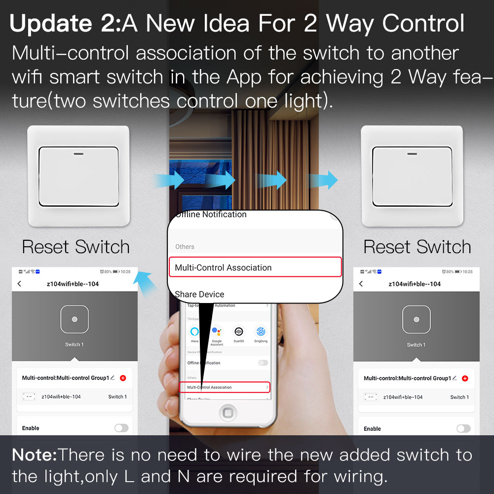1/2Gang Light Switch DIY Modul - Home Automation Panel Diy review and price